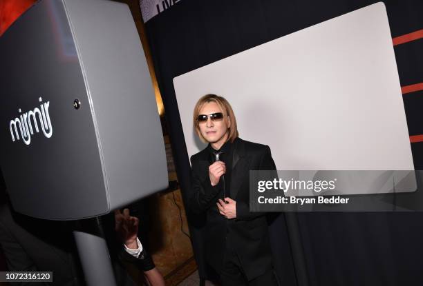 Yoshiki attends the TIME Person Of The Year Celebration at Capitale on December 12, 2018 in New York City.