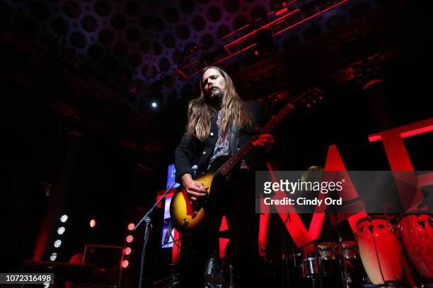 Lukas Nelson performs onstage at the TIME Person Of The Year Celebration at Capitale on December 12, 2018 in New York City.