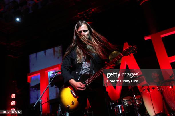 Lukas Nelson performs onstage at the TIME Person Of The Year Celebration at Capitale on December 12, 2018 in New York City.