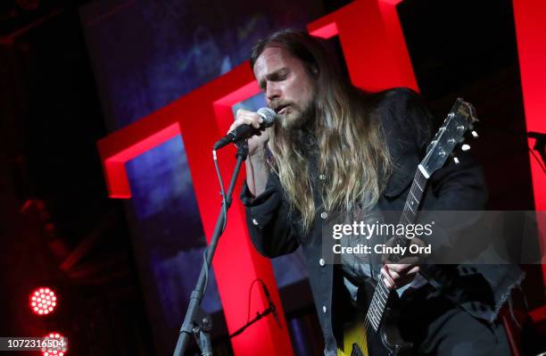 Lukas Nelson performs onstage at the TIME Person Of The Year Celebration at Capitale on December 12, 2018 in New York City.