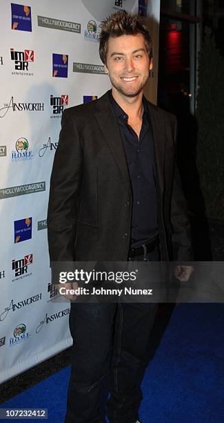 Lance Bass attends a Night of Fashion for a Cause to benefit STOMP Out Bullying at The Ainsworth on November 30, 2010 in New York City.