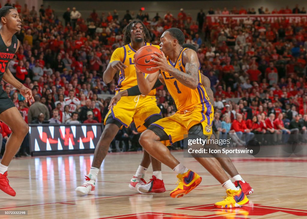 COLLEGE BASKETBALL: DEC 12 LSU at Houston