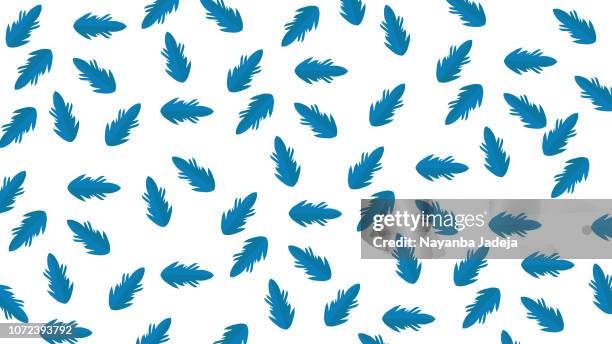 feathers seamless patterns abstract vector - peacock feather on white stock illustrations