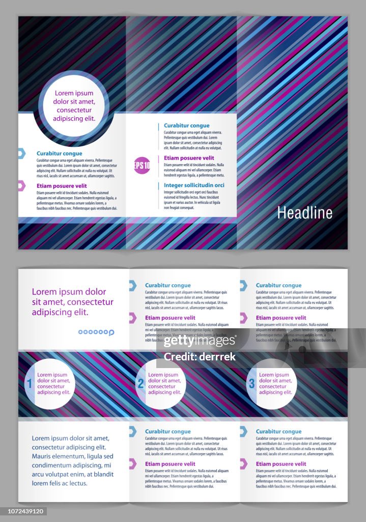 Example For Leaflet Leaflet Design Example High-Res Vector Graphic - Getty Images
