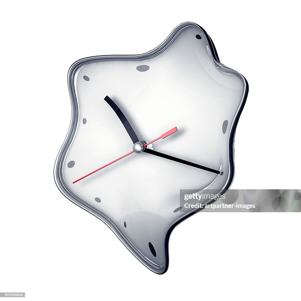 Melting Time, Clock, Watch