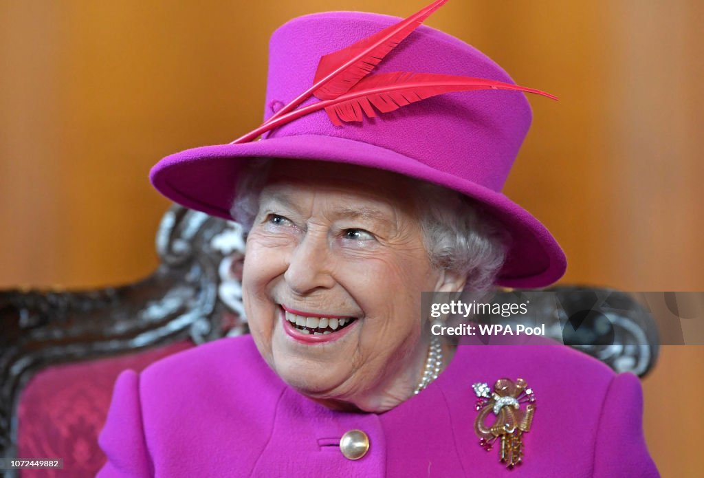 The Queen And The Duke Of York Visit The Honourable Society Of Lincoln's Inn