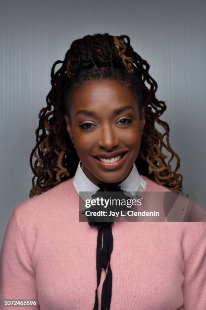 Comedian Franchesca Ramsey from "Franchesca" is photographed for Los Angeles Times on January 22, 2018 in the L.A. Times Studio at Chase Sapphire on...