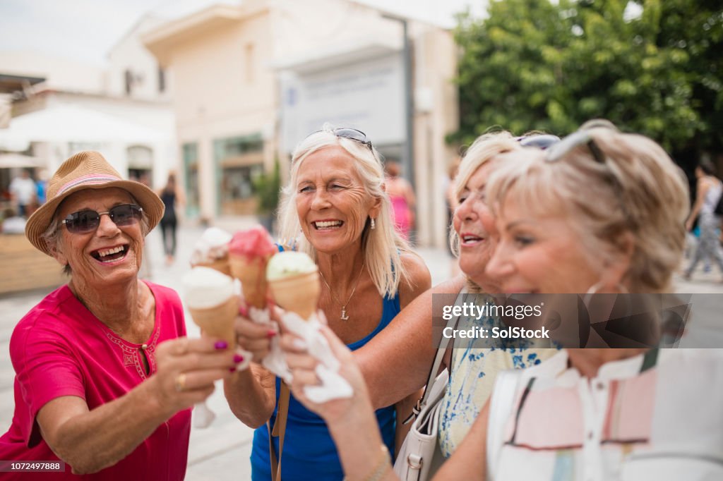 Disfrutar de helados en Chipre