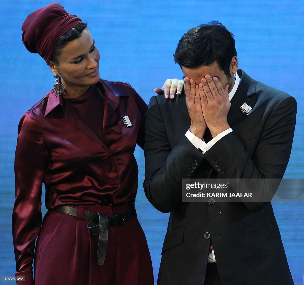 Sheikha Moza, wife of Qatar's Emir Sheik