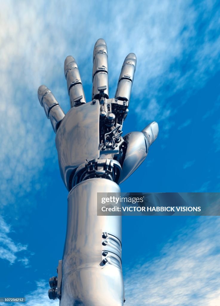Cybernetic arm, artwork