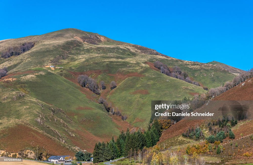 France, Pyrenees Atlantiques, Basque Country, Iraty forest, "chalet Pedro