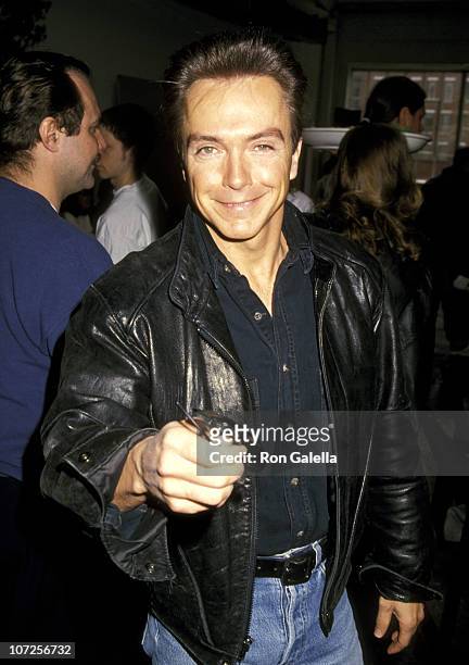 David Cassidy during 50th Anniversary Party of Seventeen Magazine at Industria Studios in New York City, New York, United States.