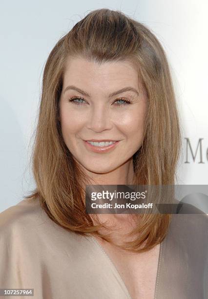 Ellen Pompeo during Sixth Annual Chrysalis Butterfly Ball - Arrivals at Home of Susan Harris & Hayward Kaiser in Mandeville Canyon, California,...