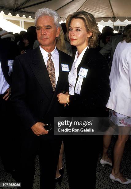 Susan Dey and Bernard Sofronski during Los Angeles Rape Treatment Center Annual Fundraising Dinner - September 22, 1991 at Los Angeles Rape Treatment...
