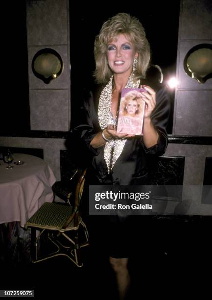Donna Mills during Party For Donna Mills' Beauty Video "Donna Mills The Eyes Have It" at Le Dome Restaurant in West Hollywood, California, United...