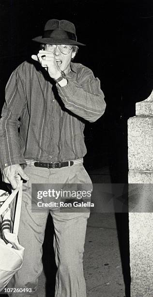 William Hurt during "Hurley Burly" Performance at the Promenade Theater in New York City - June 19, 1984 at Promenade Theater in New York City, New...