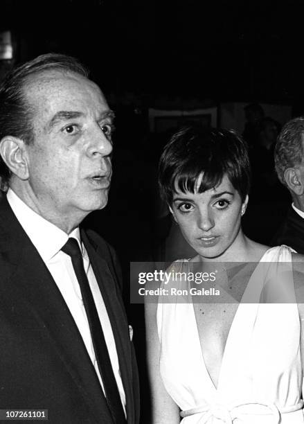 Vincent Minnelli and Liza Minnelli during Opening Night of The Electric Circus Club - June 27, 1967 at The Electric Circus Club in New York City, New...