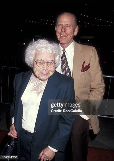 Jean Speegle Howard and Rance Howard during Industry Screening of "The Paper" - March 16, 1994 at Cineplex Odeon Cinemas in Century City, California,...