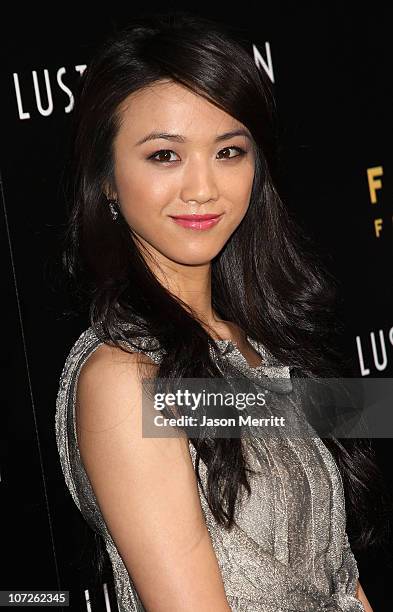 Tang Wei at the Los Angeles Premiere of "Lust, Caution" presented by Focus Features at the Academy of Motion Pictures Arts and Sciences on October 3,...