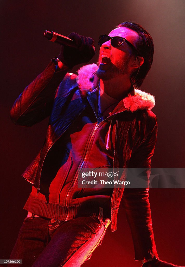 Velvet Revolver in Concert on New Year's Eve 2008 at Hammerstein Ballroom in New York