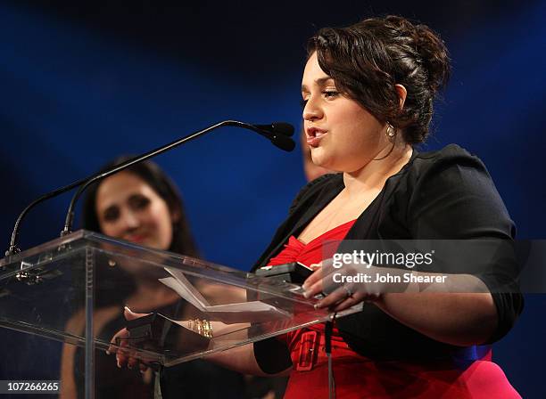 Actress Nikki Blonsky at the 19th Annual Palm Springs International Film Festival Awards Gala Presented by Cartier held at the Palm Springs...