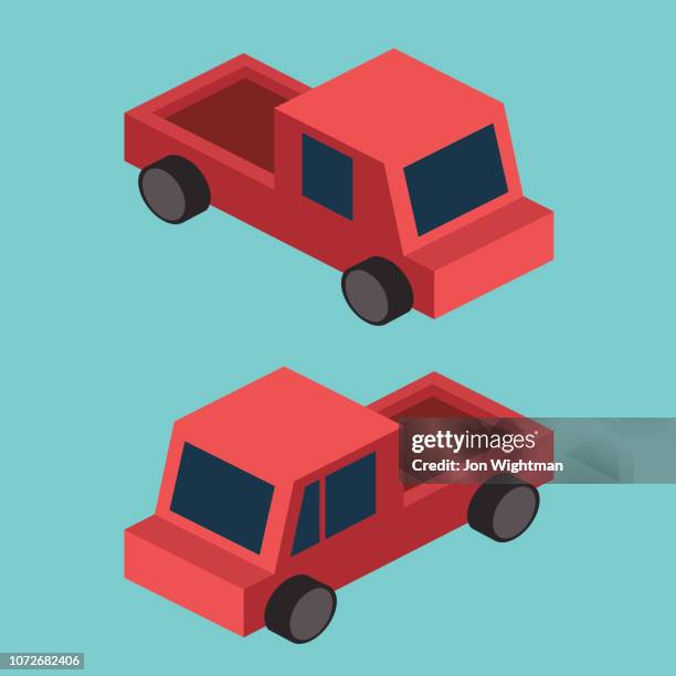 isometric vehicle - sidewalk overhead stock illustrations