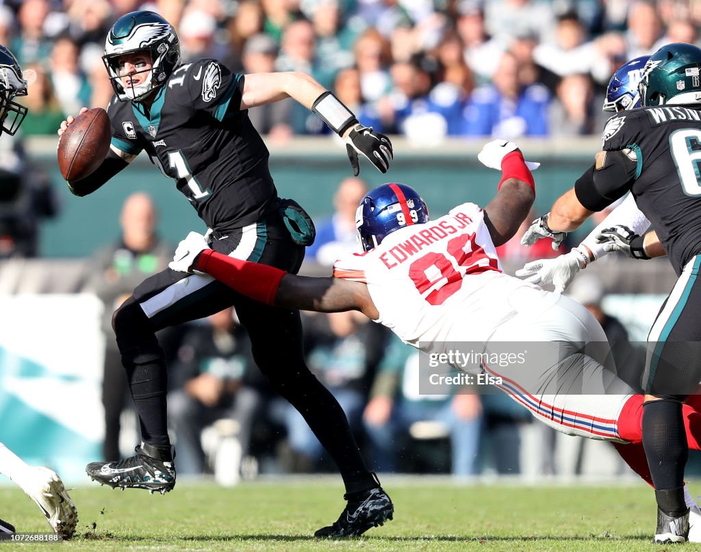 New York Giants v Philadelphia Eagles