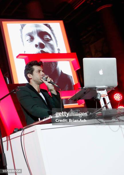 Mark Ronson performs at the TIME Person Of The Year Celebration at Capitale on December 12, 2018 in New York City.