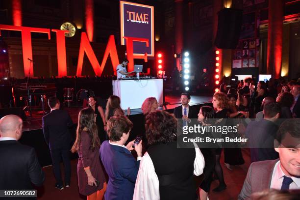 Mark Ronson performs at the TIME Person Of The Year Celebration at Capitale on December 12, 2018 in New York City.