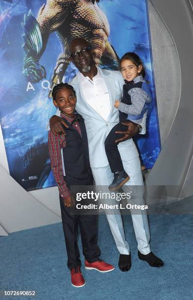 Kenzo Lee Hounsou and Djimon Hounsou arrive for the Premiere Of... News  Photo - Getty Images