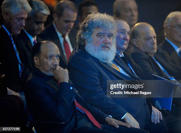 Chuck Blazer of the FIFA Executive Committee looks on during the FIFA World Cup 2018 & 2022 Host Announcement on December 2, 2010 in Zurich,...
