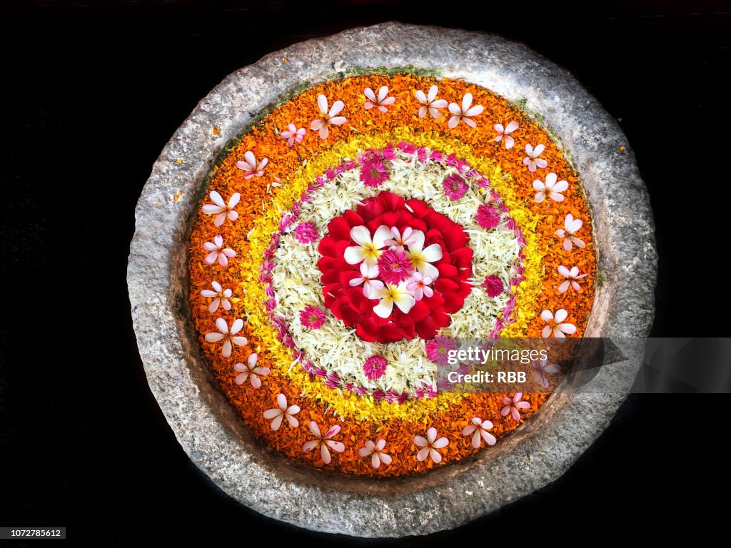 Flower Rangoli