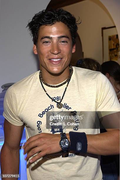 Andrew Keegan during Sunset Marquis Oasis Hosts Pre-MTV Awards with SPIN Magazine & Rock the Vote at Sunset Marquis Villas in West Hollywood,...