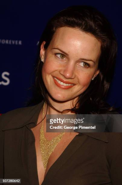 Carla Gugino during 2002 Sundance Film Festival - William Morris Party hosted by Diesel Jeans, A Diamond is Forever and Details Magazine at The Shop...