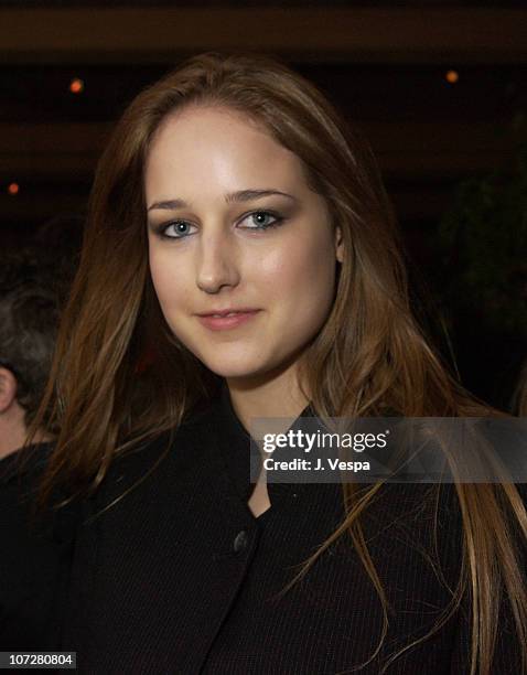 Leelee Sobieski during The 17th Annual IFP/West Independent Spirit Awards - IFC Entertainment After Party at Shutters on the Beach in Santa Monica,...