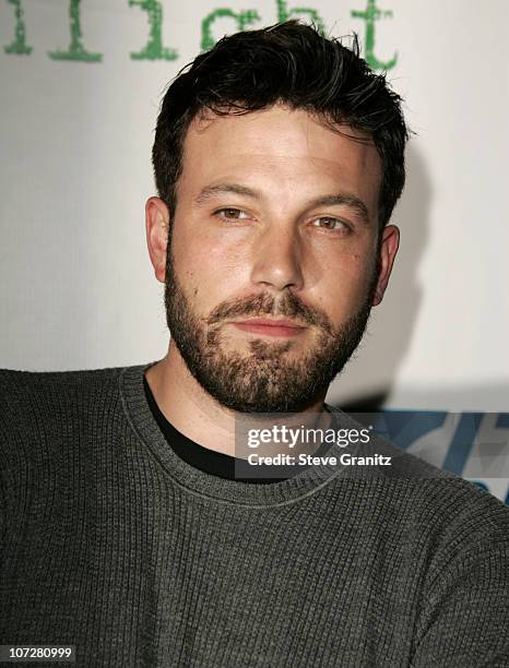 Ben Affleck during LivePlanet and Miramax Announce the Winners of the Third "Project Greenlight" Contest Presented by HP at The Highlands in...