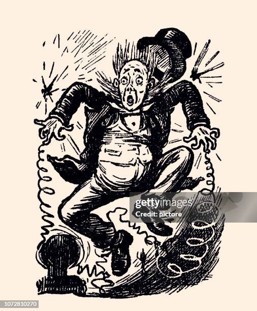 electric shock (xxxl) - electric shock stock illustrations