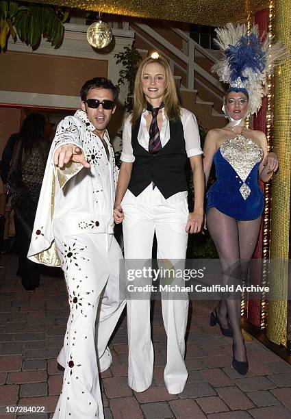 Heather Graham & guest during Maurice Lacroix Presents The Junior League of Los Angeles "Viva Los Angeles" Casino Night - Arrivals at Jim Henson...