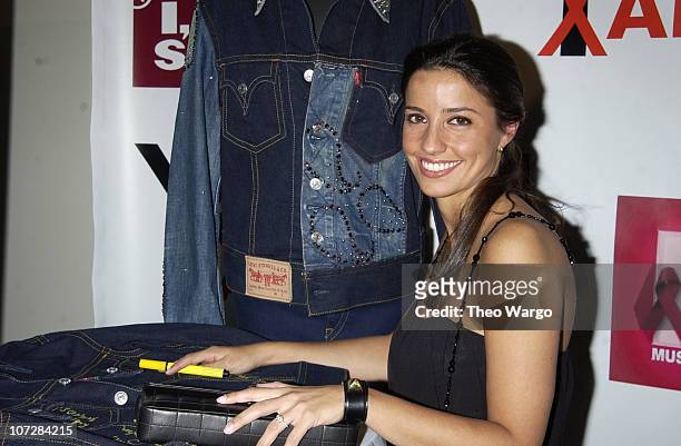 Shoshana Lowenstein during Levi Strauss & Co. Helps YouthAIDS Launch A Global Call-to-Action to Stop the Spread of HIV/AIDS Among Youth with a...