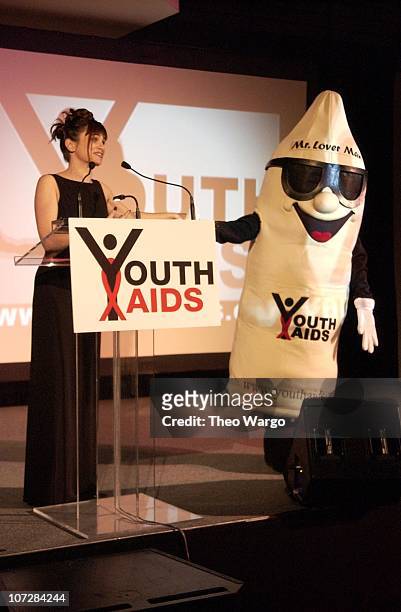 Kate Roberts, director of YouthAIDS during Levi Strauss & Co. Helps YouthAIDS Launch A Global Call-to-Action to Stop the Spread of HIV/AIDS Among...
