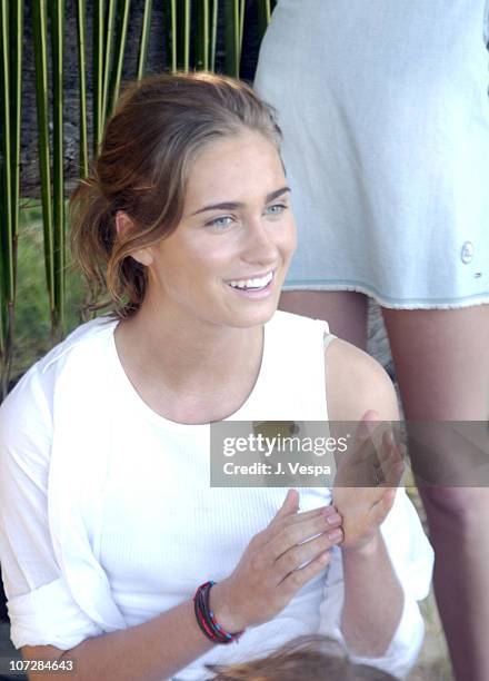 Lauren Bush during Tommy Jeans Photo Shoot in Mustique in Mustique, Bahamas.