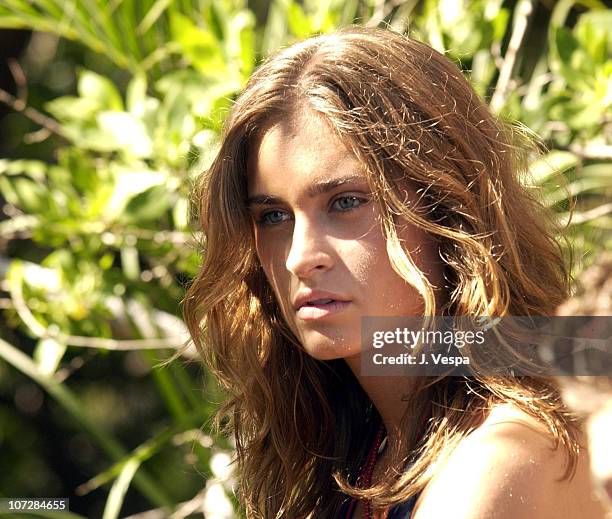 Lauren Bush during Tommy Jeans Photo Shoot in Mustique in Mustique, Bahamas.