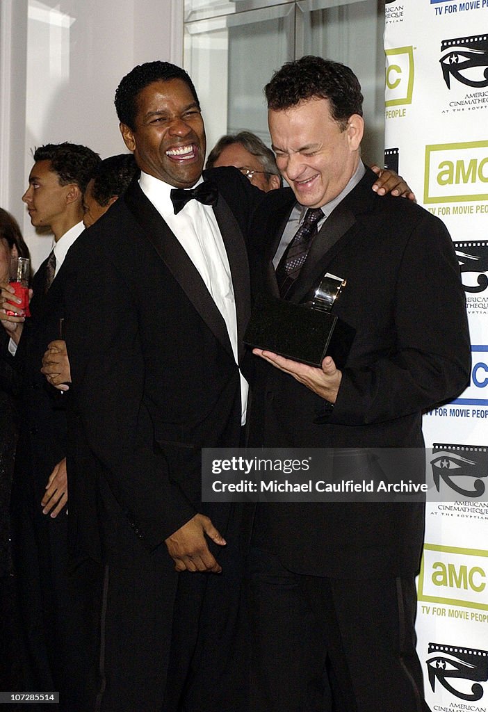 The 17th Annual American Cinematheque Award Honoring Denzel Washington - Press Room