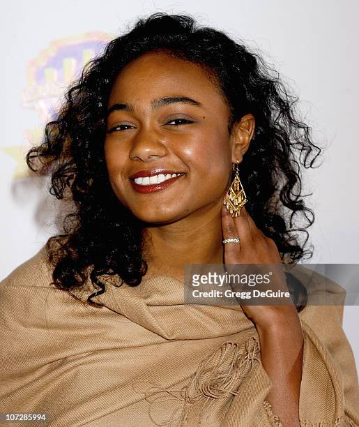 Tatyana Ali during Warner Bros. Television And Warner Home Video Celebrate 50 Years Of Quality TV - Arrivals at Warner Bros. Studio in Burbank,...
