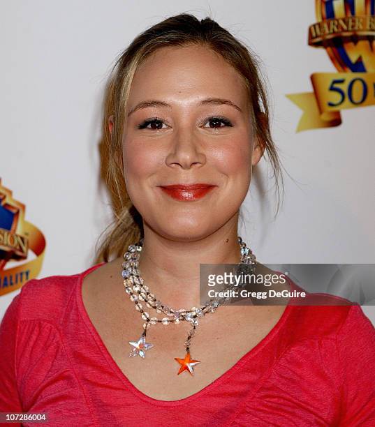 Liza Weil during Warner Bros. Television And Warner Home Video Celebrate 50 Years Of Quality TV - Arrivals at Warner Bros. Studio in Burbank,...