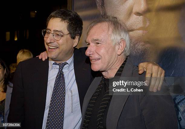 Fox's Tom Rothman and Peter Weir, Director during "Master & Commander: The Far Side of the World" Los Angeles Premiere - Red Carpet at Samuel Goldwyn...