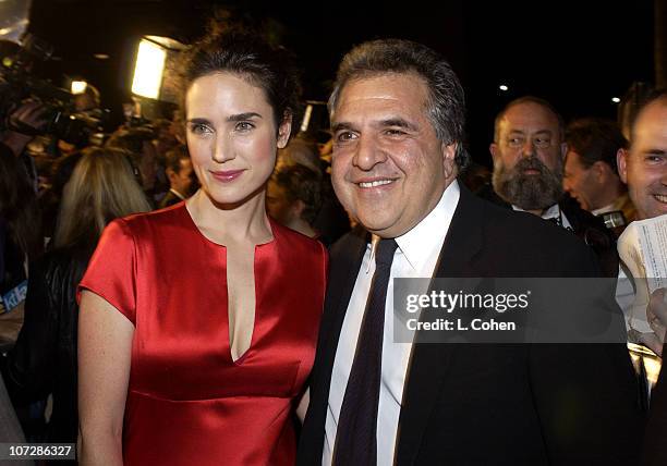 Jennifer Connelly and Fox's Jim Gianopulous during "Master & Commander: The Far Side of the World" Los Angeles Premiere - Red Carpet at Samuel...