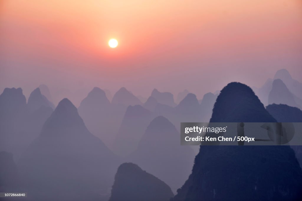 Yangshuo Sunrise2