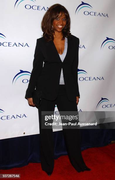 Merrin Dungey during Senator Hillary Rodham Clinton Honored at The 1st Annual Oceana Partners Award Dinner at Century Plaza Hotel in Century City,...