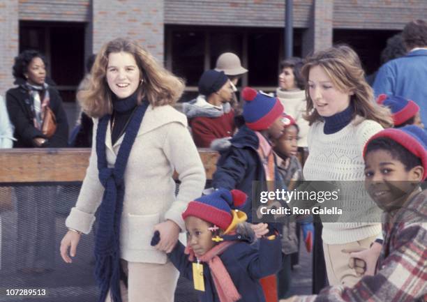 Kerry Kennedy and Courtney Kennedy during Bedford Styvesant Restoration Center Benefit Party at Bedford Styvesant Restoration Center in New York...